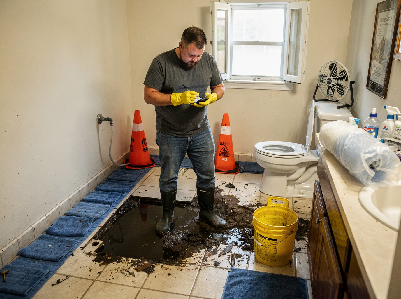 What to Do Immediately After a Sewage Backup