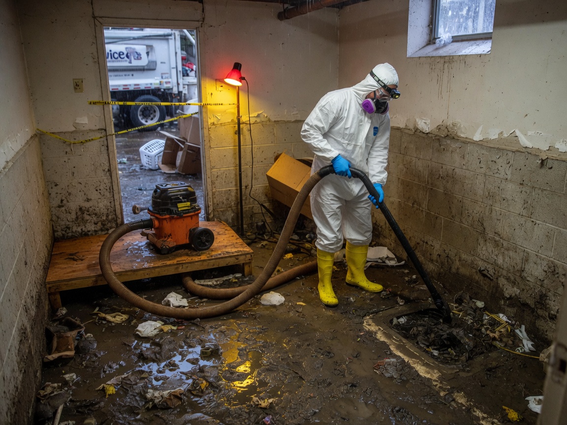 Sewage Backup Cleanup in Parkhaven —, MS 39401